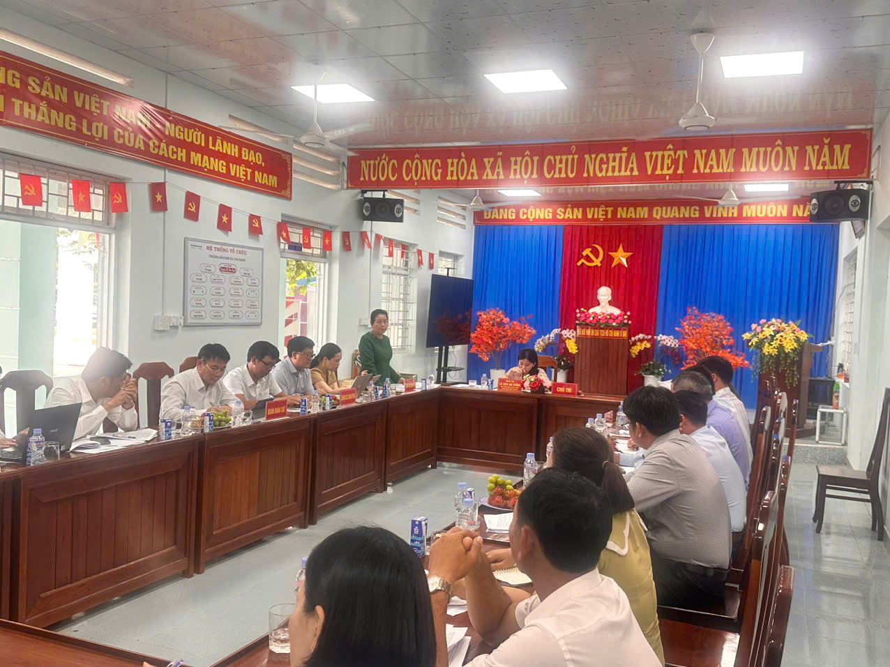 ĐOÀN ĐẠI BIỂU QUỐC HỘI TỈNH TRIỂN KHAI CÁC NGHỊ QUYẾT CỦA QUỐC HỘI VỀ ĐẦU TƯ CÁC CHƯƠNG TRÌNH MỤC TIÊU QUỐC GIA GIAI ĐOẠN 2021–2025 TẠI XÃ SUỐI TRAI
