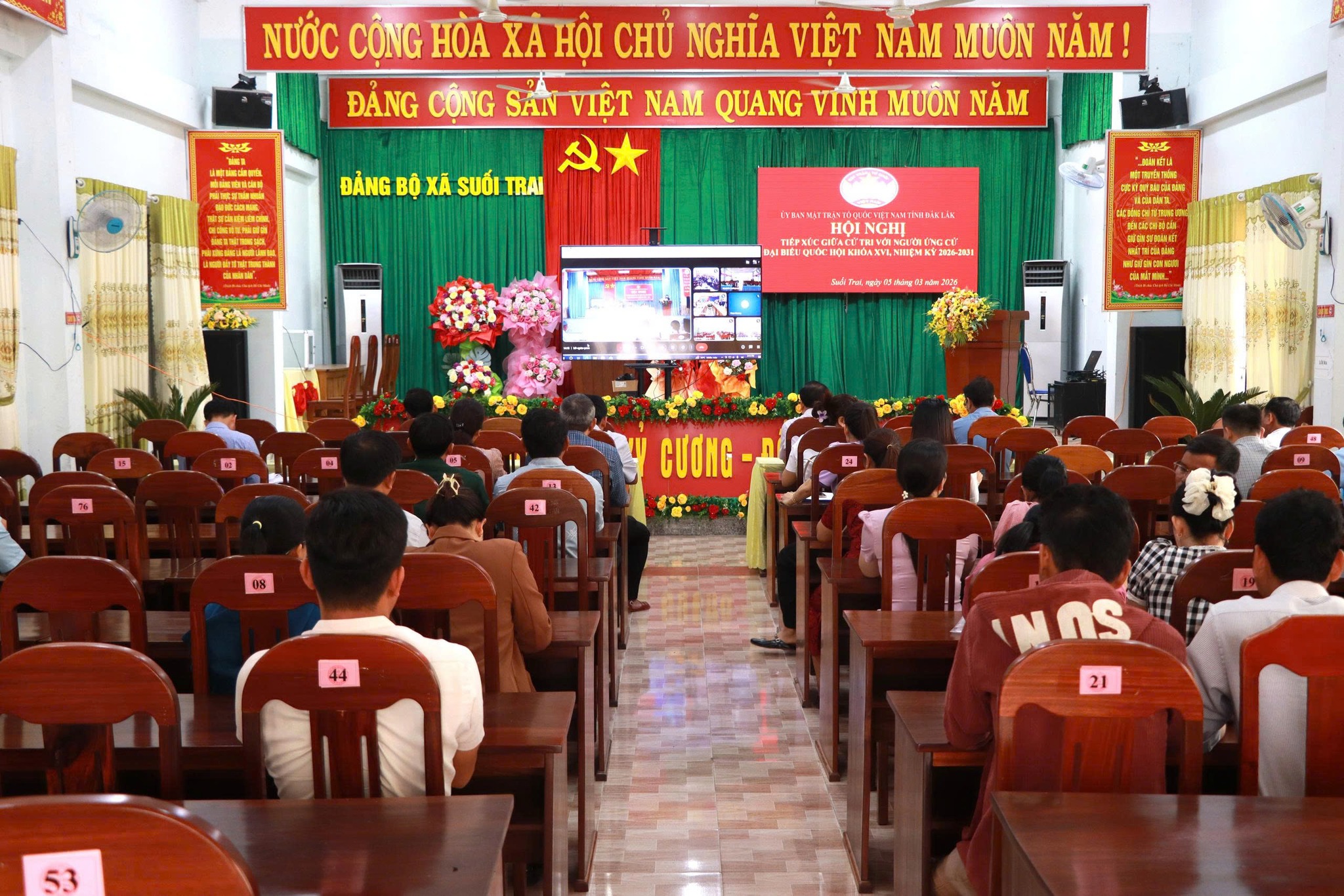 HỘI NGHỊ TIẾP XÚC CỬ TRI VỚI NGƯỜI ỨNG CỬ ĐẠI BIỂU QUỐC HỘI KHÓA XVI, NHIỆM KỲ 2026 - 2031