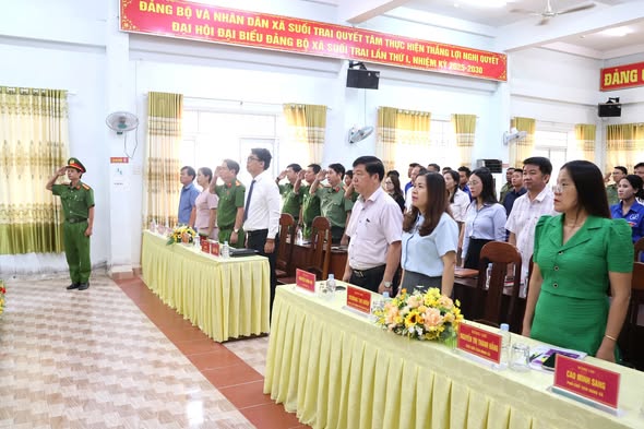 XÃ SUỐI TRAI TỔ CHỨC LỄ MÍT TINH HƯỞNG ỨNG NGÀY AN NINH MẠNG VIỆT NAM NĂM 2026