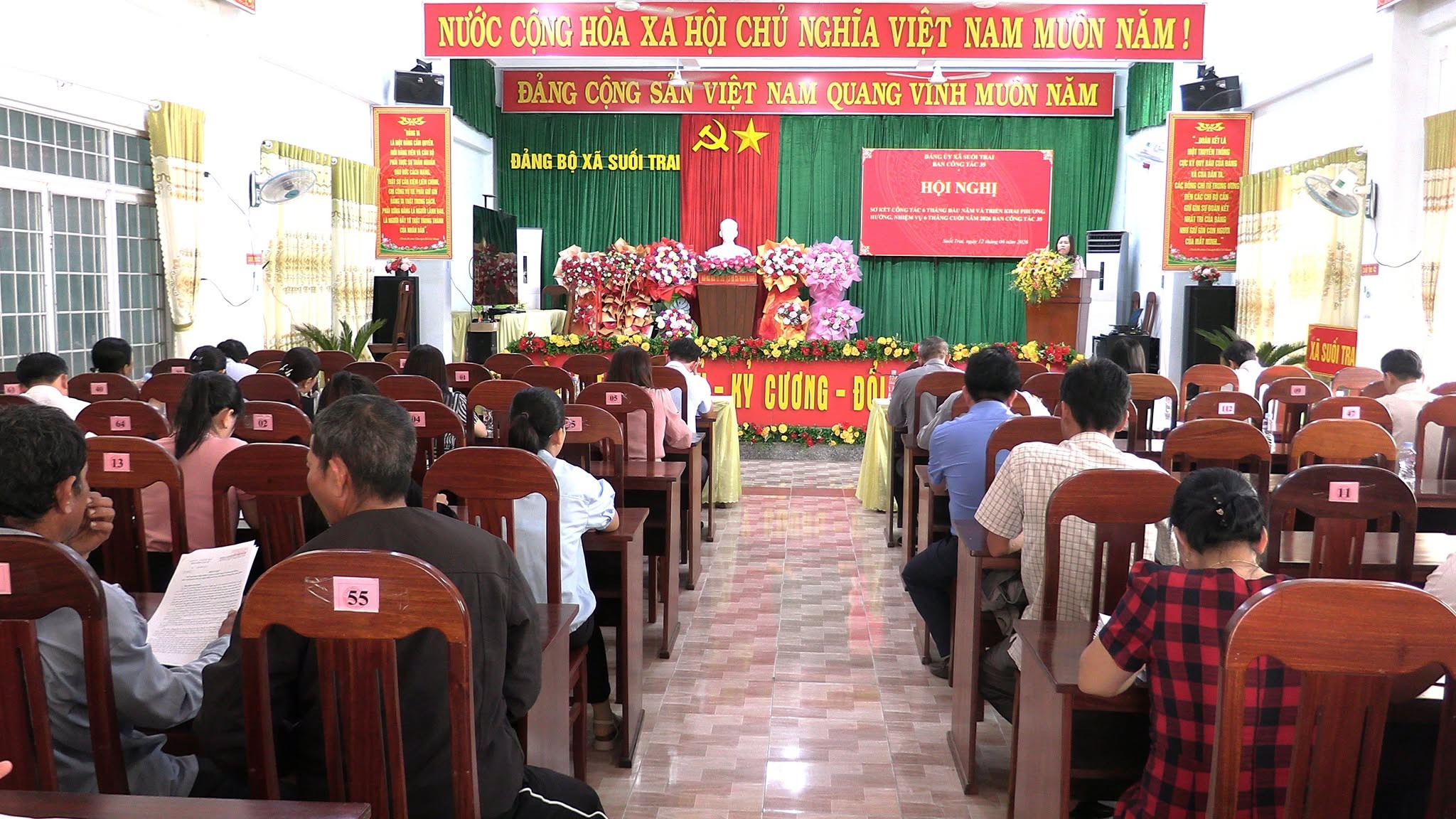 HỘI NGHỊ SƠ KẾT CÔNG TÁC 6 THÁNG ĐẦU NĂM VÀ TRIỂN KHAI NHIỆM VỤ 6 THÁNG CUỐI NĂM BAN CÔNG TÁC 35