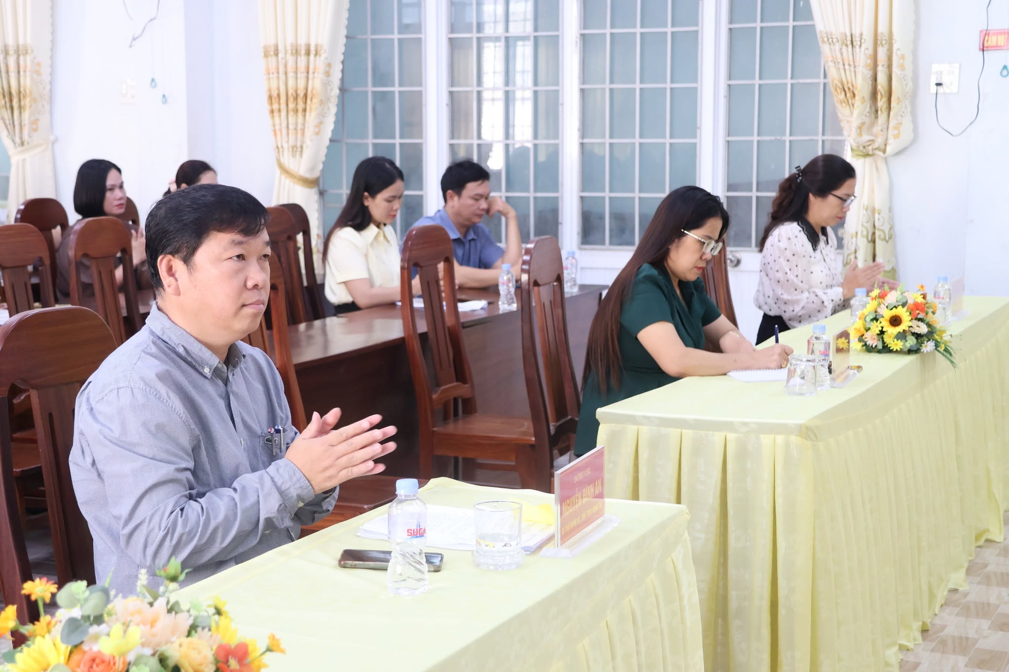 SUỐI TRAI TỔ CHỨC HỘI NGHỊ HỌC TẬP, QUÁN TRIỆT NGHỊ QUYẾT HỘI NGHỊ LẦN THỨ BA BAN CHẤP HÀNH TRUNG ƯƠNG ĐẢNG KHÓA XIV