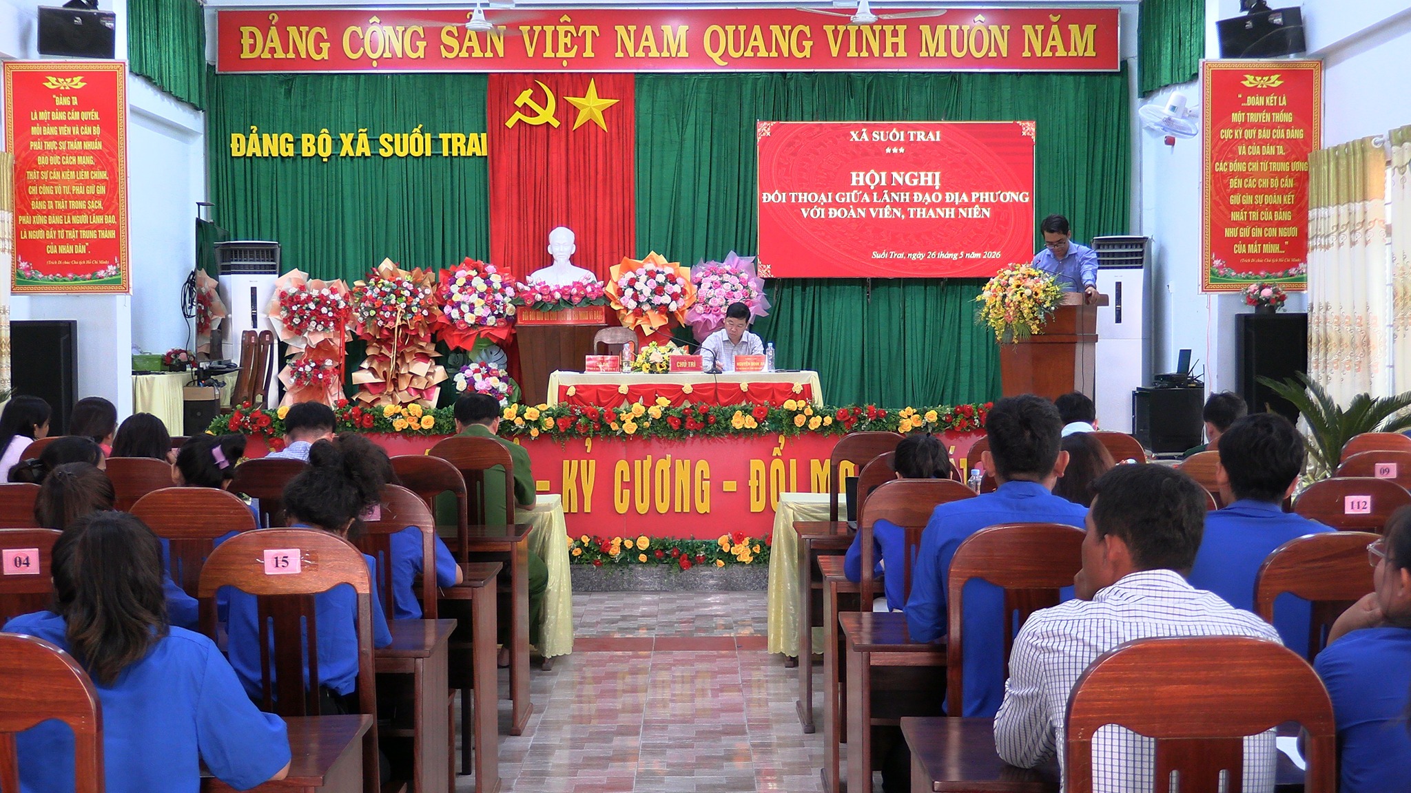 SUỐI TRAI ĐỐI THOẠI CÙNG ĐOÀN VIÊN, THANH NIÊN: LẮNG NGHE ĐỂ HÀNH ĐỘNG, ĐỒNG HÀNH VÌ TƯƠNG LAI