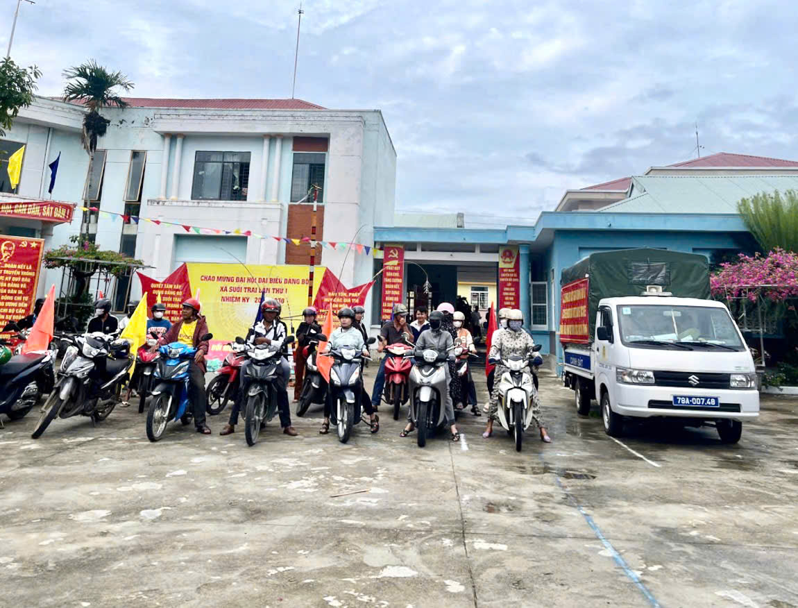 Lễ ra quân tổng dọn vệ sinh môi trường, diệt lăng quăng, bọ gậy phòng chống dịch sốt xuất huyết DENGUE trên địa bàn xã năm 2025