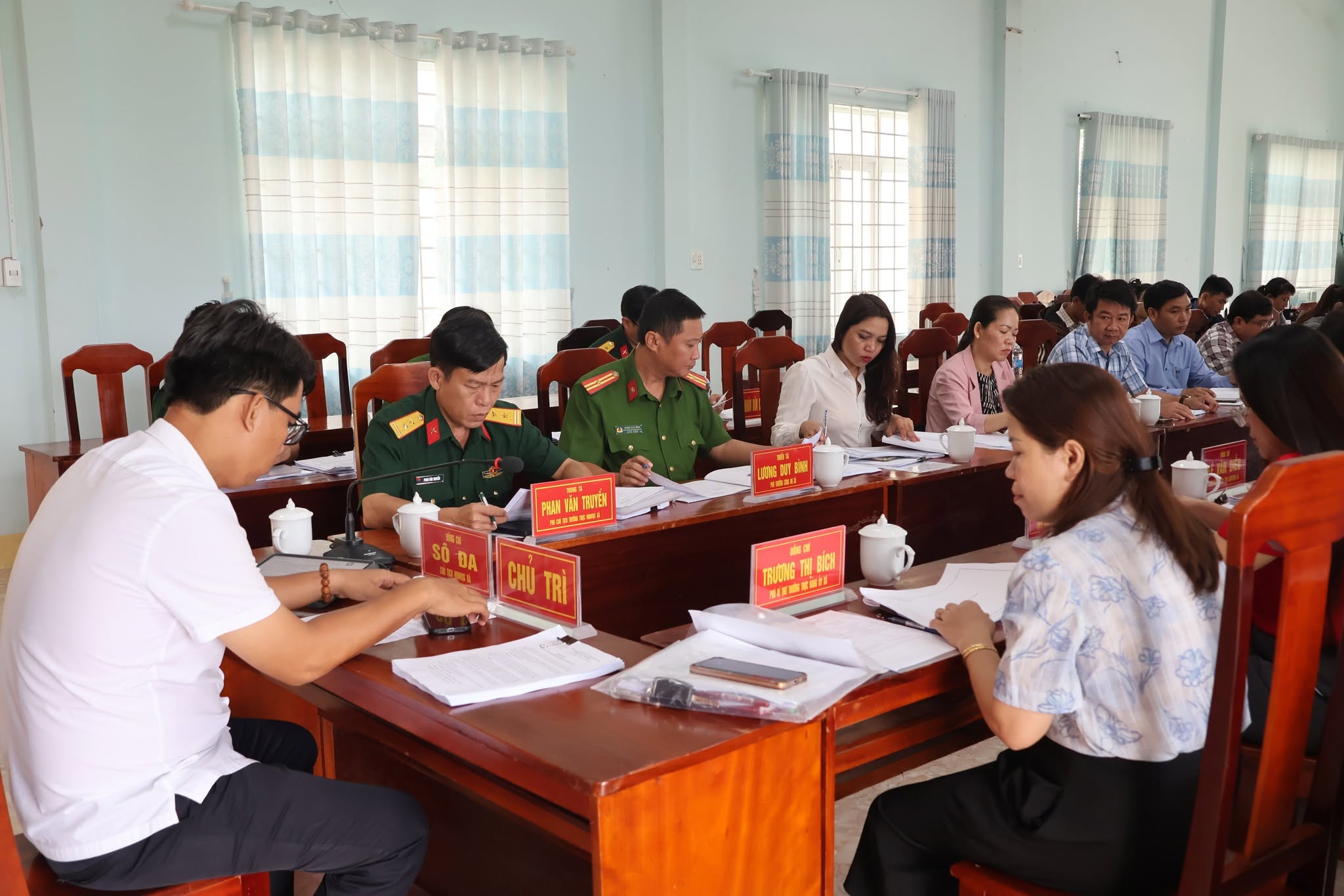 SUỐI TRAI TỔ CHỨC HỘI NGHỊ XÉT DUYỆT THỰC LỰC TUYỂN CHỌN, GỌI CÔNG DÂN NHẬP NGŨ NĂM 2027