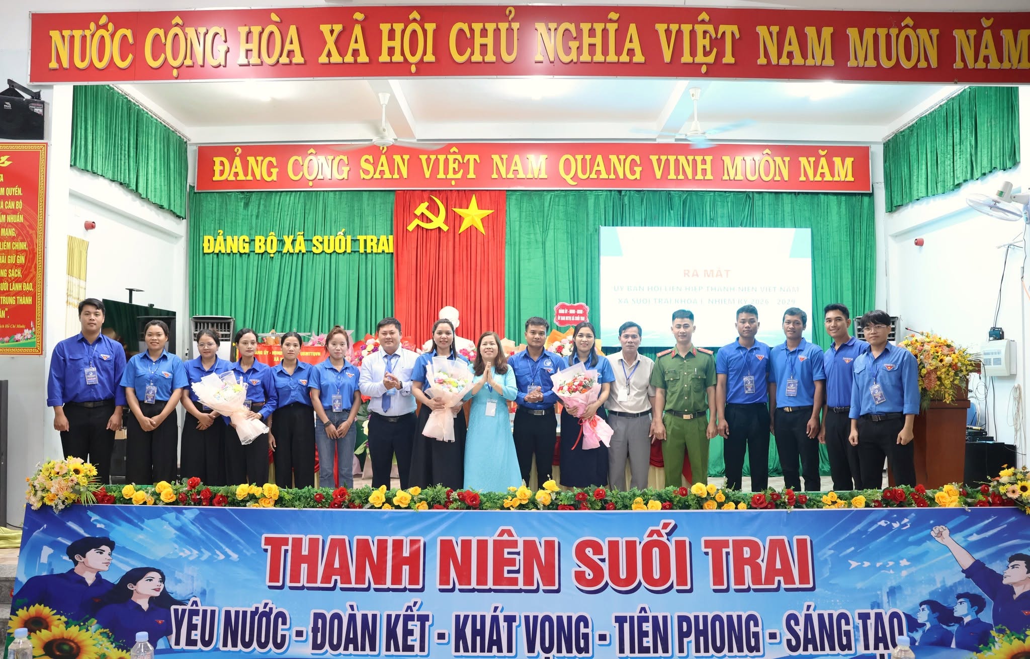 ĐẠI HỘI ĐẠI BIỂU HỘI LHTN VIỆT NAM XÃ SUỐI TRAI LẦN THỨ I, NHIỆM KỲ 2026–2029