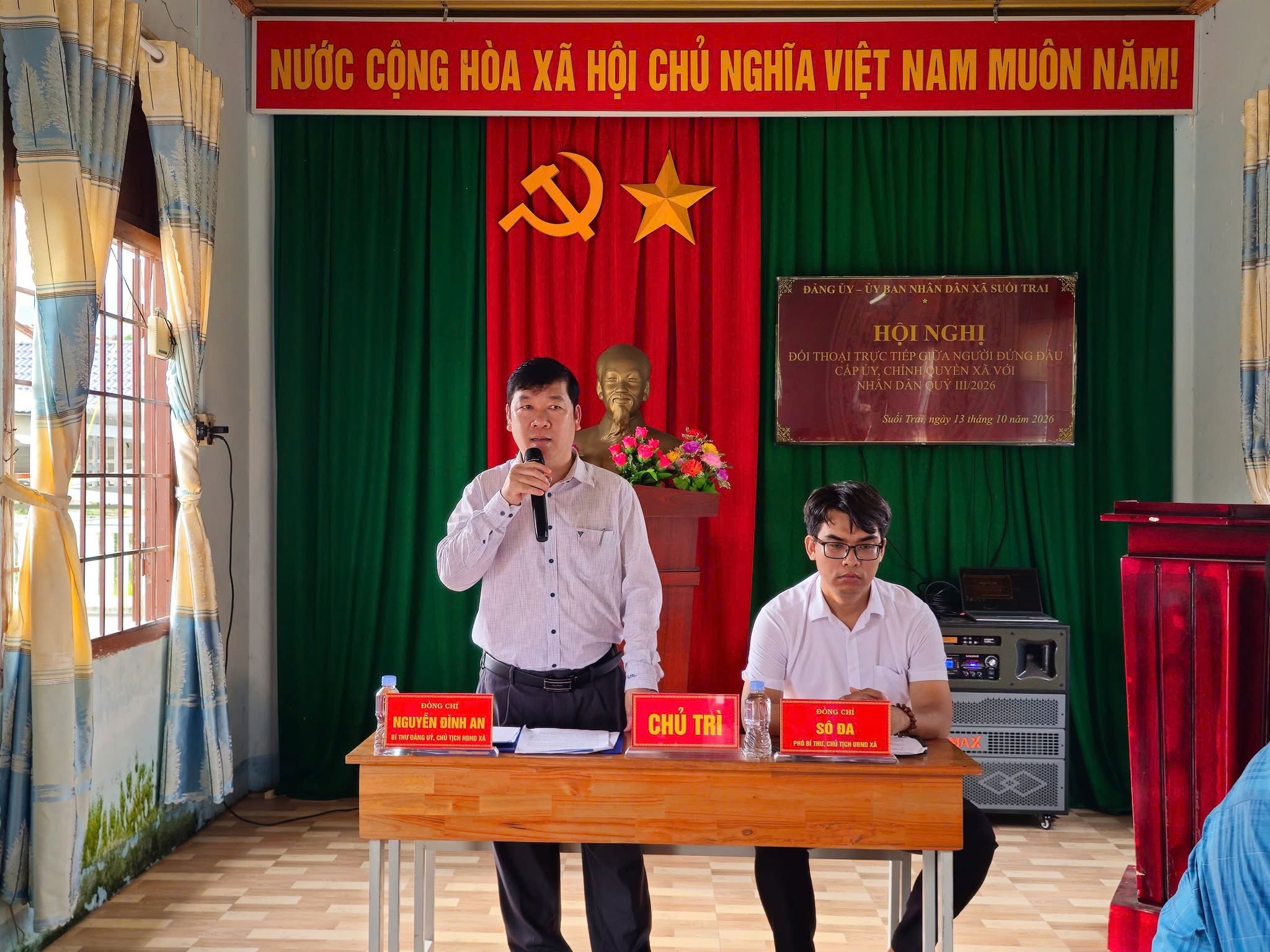 SUỐI TRAI: ĐỐI THOẠI TRỰC TIẾP VỚI NHÂN DÂN, LẮNG NGHE VÀ GIẢI QUYẾT KIẾN NGHỊ TỪ CƠ SỞ